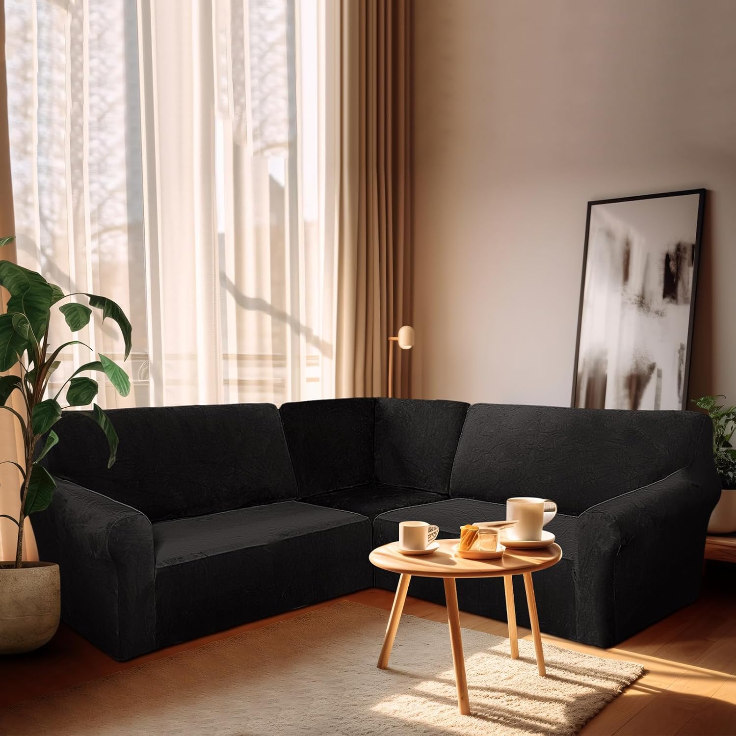 Modern Velvet Sofa Cover